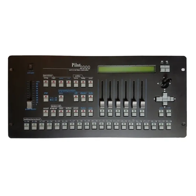 DMX Контроллер New Light PR-3512C Pilot 2000 Controller в транспортировочном кейсе - изображение 2