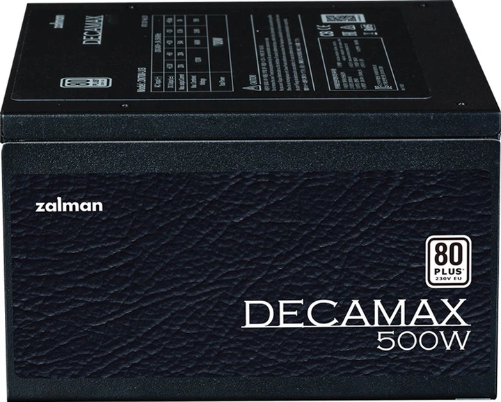 ME:Iセルカまとめ売り Блок питания Zalman Decamax 500W (ZM500-LX3) – фото, отзывы