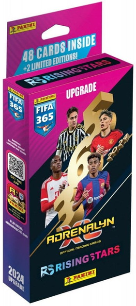 Набір колекційних карток Panini FIFA 365 2024 Upgrade Rising Stars (8051708009477) - зображення 1