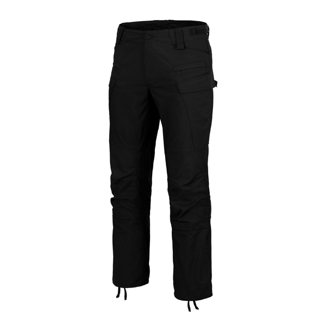 Тактичні штани Helikon-Tex SFU NEXT MK2 POLYCOTTON STRETCH RIPSTOP Black XS/regular - изображение 1