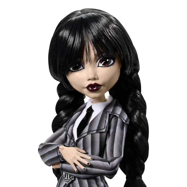 Колекційна лялька Венздей у шкільній формі Monster High X