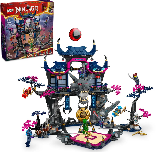 Конструктор LEGO Ninjago Додзьо тіней у Вовчій Масці 1190 елементів (71813) - зображення 2