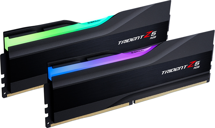 Pamięć RAM G.Skill DDR5-6400 49152MB PC5-51200 (Kit of 2x24576) Trident Z5 RGB Black (F5-6400J3239F24GX2-TZ5RK) - obraz 2