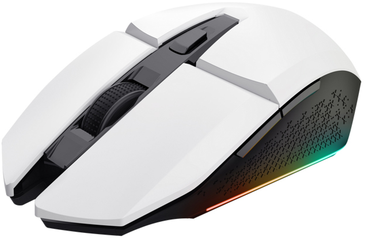 Mysz Trust GXT 110 Felox RGB Wireless White (TR25069) - obraz 2