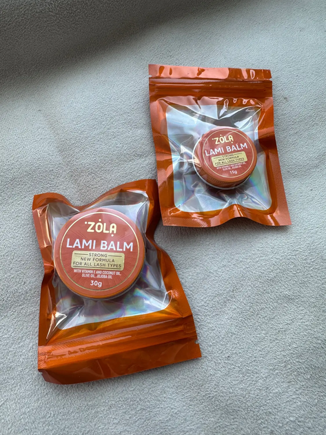 Клей для ламинирования ресниц Lami Balm Orange Zola 15 г - изображение 5