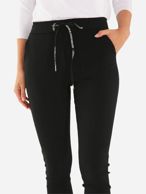 Штани жіночі Unisono 224-5598 S Чорні (5906140650745) - зображення 4