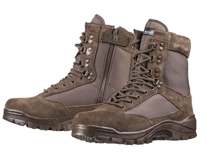 Берці MiL tec Braun Tactical Boots 46 коричневий 12822109 - изображение 1