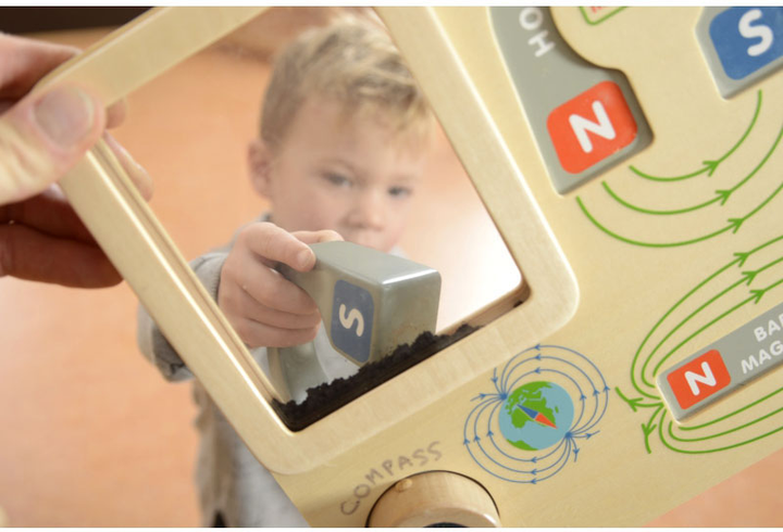 Набір для наукових експериментів Masterkidz Montessori Компас (6955920008862) - зображення 8