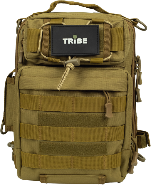 Тактическая сумка через плечо Tribe Sling Pack 6.5 л Койот (T-IE-0003-coyote) - изображение 2