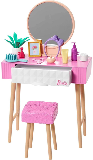 Meble dla lalek Barbie HJV35 (0194735095056) - obraz 3