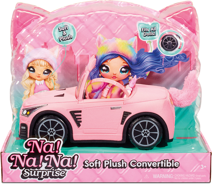 Машинка для ляльок MGA Na! Na! Na! Surprise Soft Plush Convertible (10035051572418) - зображення 1