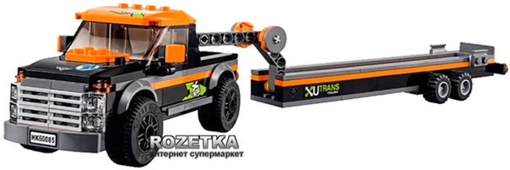 Конструктор LEGO City Great Vehicles Внедорожник 4х4 с гоночным катером ...