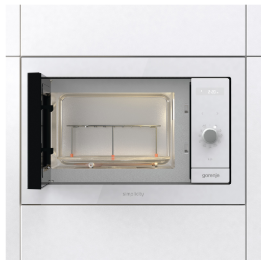 Мікрохвильва піч Gorenje BM235G1SYW (MXY55Z) - изображение 2