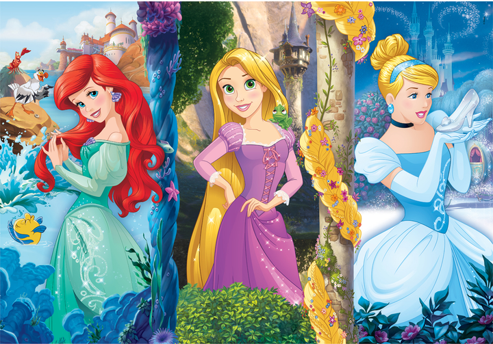 Puzzle Clementoni Disney Princess seria MAXI 60 elementów 26416 (8005125264162) - obraz 2