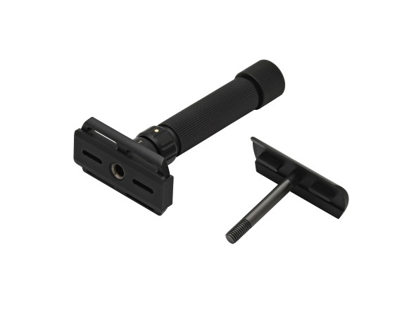 Бритва для гоління Т-подібна Pearl Flexi Adjustable Safety Razor Closed Comb Black edition FXBE-2023 - изображение 3