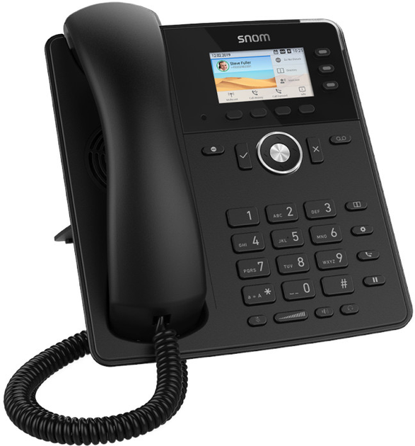 Telefon VoIP Snom D717 PoE Ethernet Black (4260059582582) - obraz 1