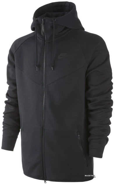 Толстовка Nike Tech Fleece Windrunner-1M 545277-011 L Черная