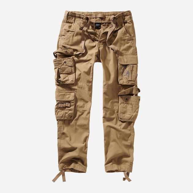 Штаны Карго мужские Brandit Pure Slim Fit 1016.3 L Бежевые – Брендовая ...