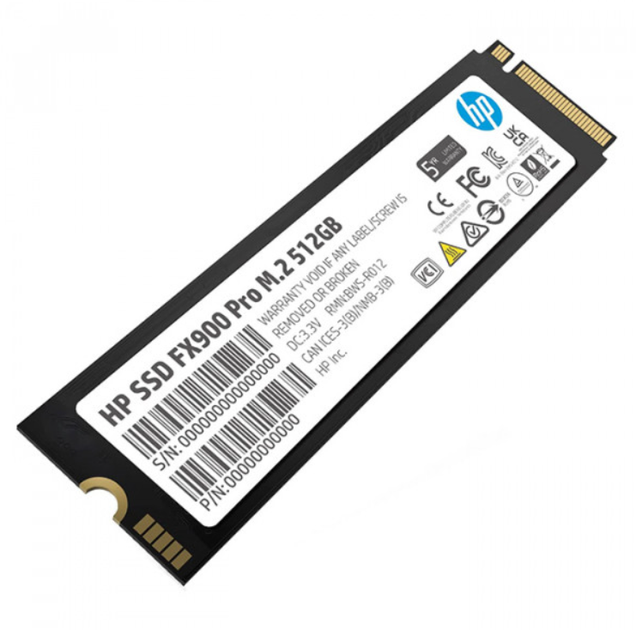 Твердотельный накопитель SSD HP FX900 Pro 512GB M.2 PCIe 4.0 x4 NVMe 1.4 2280 TLC 3D V-NAND (4A3T9AA#) - Фото 2 Твердотельный накопитель SSD HP FX900 Pro 512GB M.2 PCIe 4.0 x4 NVMe 1.4 2280 TLC 3D V-NAND (4A3T9AA#) - изображение 2