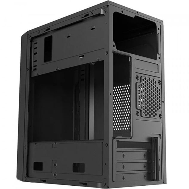 Компьютерный корпус 500Вт с верхним блоком питания, USB 3.0, mATX, черный - Фото 7 Компьютерный корпус 500Вт с верхним блоком питания, USB 3.0, mATX, черный - изображение 7