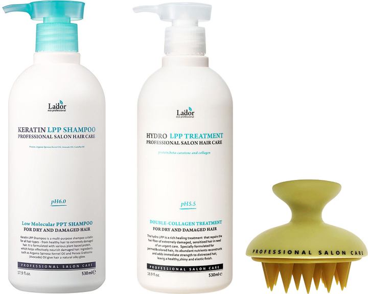 Кератиновый безсульфатный шампунь La'dor Keratin LPP Shampoo 530 мл ...