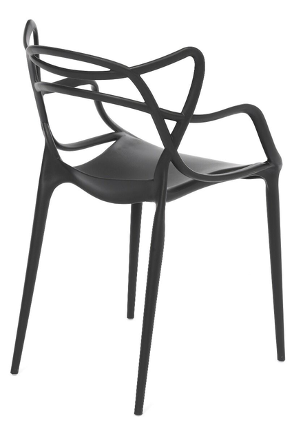 Krzesło do kuchni i salonu OTE Korsyka 51.5 x 55 x 82.5 cm Antracyt (5902349987705) - obraz 5