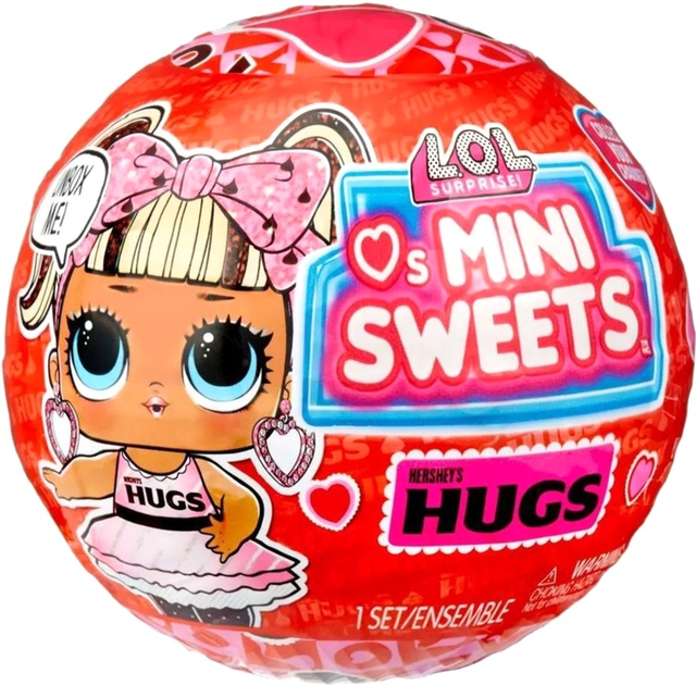 Lalka MGA L.O.L. Surprise Mini Sweets Hugs&Kisses Hugs Sweetie 7.6 cm (0035051590743) - obraz 2