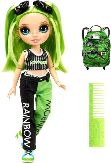 Lalka MGA Rainbow High Junior High Fashion Jade Hunter 23 cm (0035051579991) - obraz 4