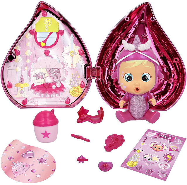 Lalka-niespodzianka Cry Babies Magic Tears Różowa Edycja (8421134081550) - obraz 5