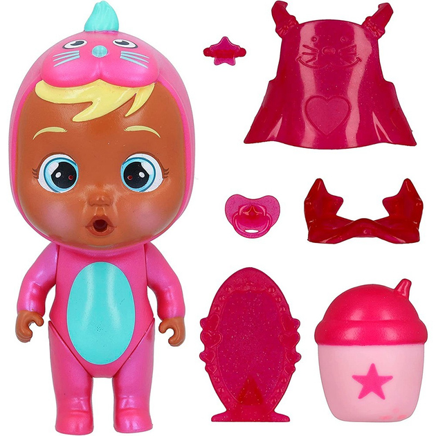 Lalka-niespodzianka Cry Babies Magic Tears Różowa Edycja (8421134081550) - obraz 8
