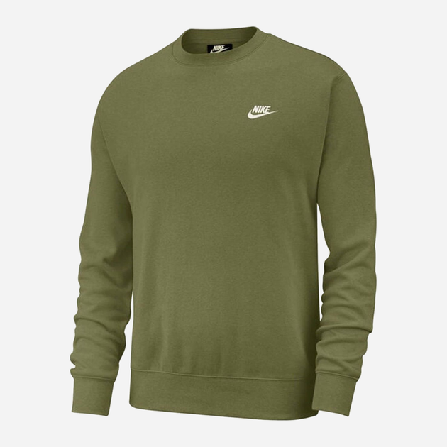 Bluza Nike Club Crew BV2662-327 M Rough Green/White (195238899721) - obraz 9
