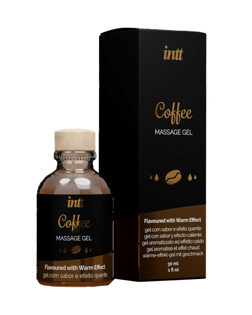 Массажный гель для интимных зон Intt Coffee (30 мл) разогревающий - изображение 2