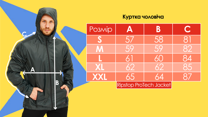 Ветровка мужская ThermoX Ripstop ProTech Jacket T1773308 M Зеленая - изображение 7