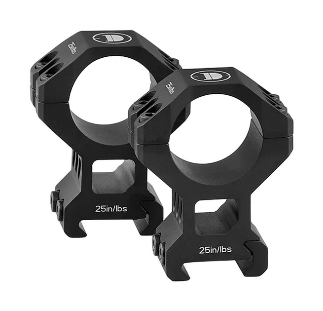 Кільця 30 мм DISCOVERY Scope Mount Rings Hight Profile For Picatinny (Високі) - зображення 1