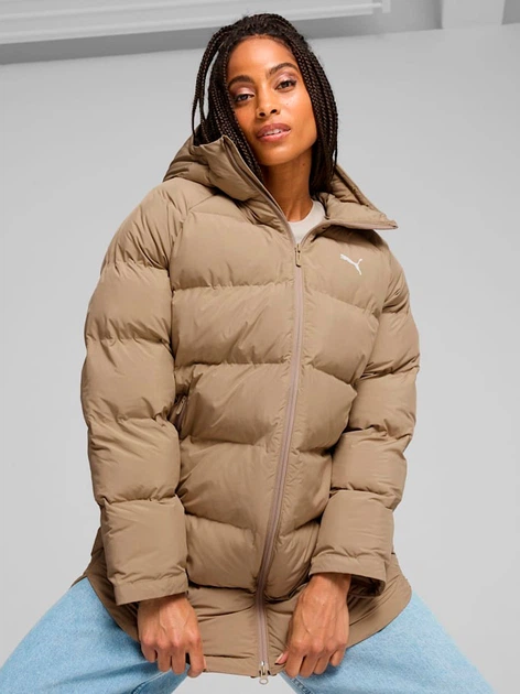 Куртка зимняя женская Puma Mono Parka 62648267 XS Бежевая