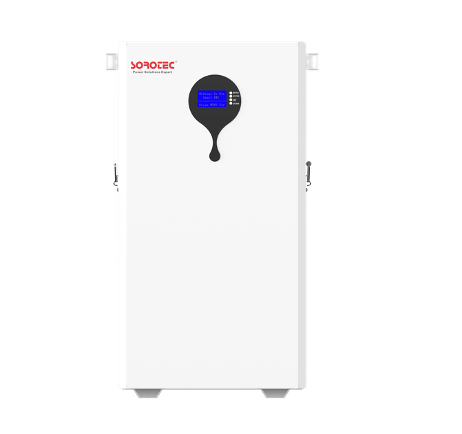 Акумуляторна батарея (АКБ) Sorotec LiFePO4 25,6V/200Ah 5120Wh Wi-Fi настінна - Фото 1 Акумуляторна батарея (АКБ) Sorotec LiFePO4 25,6V/200Ah 5120Wh Wi-Fi настінна - зображення 1