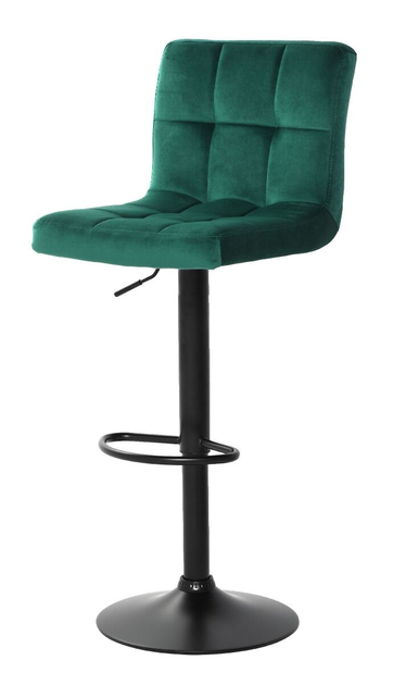 Барний стілець OTE Kappa Velvet 42 x 37 x 116 см Зелений (5908221408658) - зображення 4