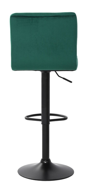 Барний стілець OTE Kappa Velvet 42 x 37 x 116 см Зелений (5908221408658) - зображення 6