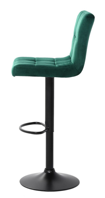 Барний стілець OTE Kappa Velvet 42 x 37 x 116 см Зелений (5908221408658) - зображення 7