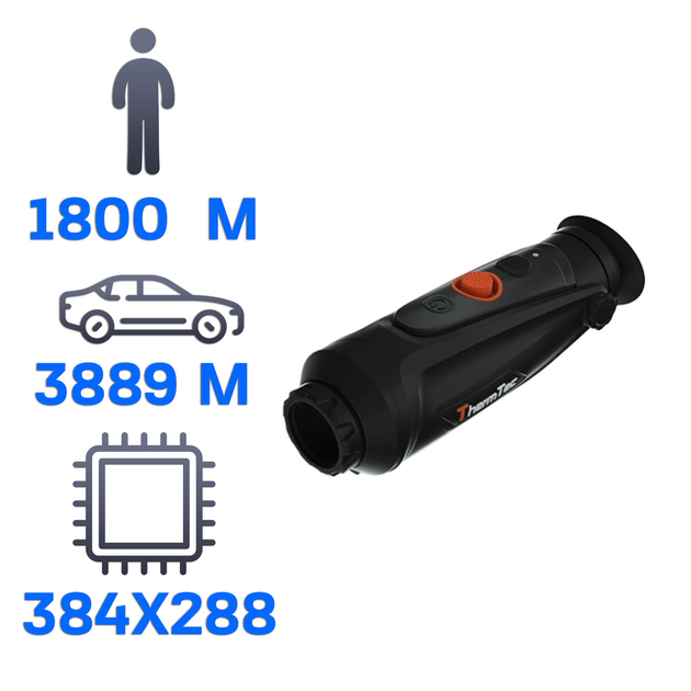 Тепловізійний монокуляр ThermTec Cyclops CP335 Pro - зображення 2