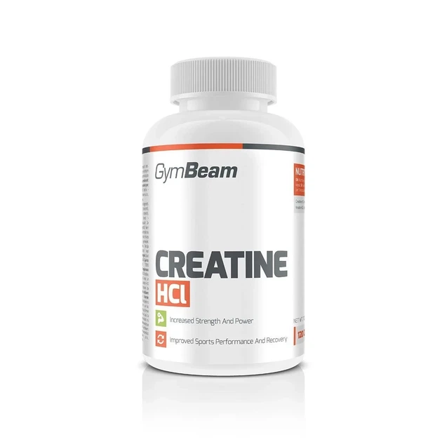 Креатин гидрохлорид GymBeam Creatine HCL 120 капсул - Фото 1 Креатин гидрохлорид GymBeam Creatine HCL 120 капсул - изображение 1