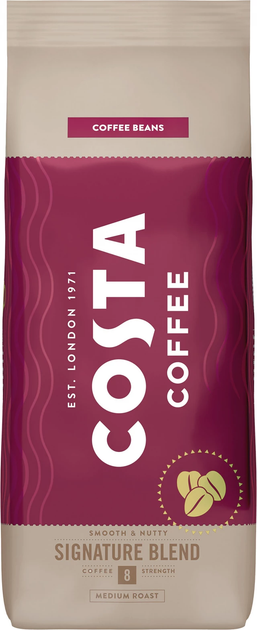 Кава в зернах Costa Coffee Signature Blend Medium 1 кг (KIHCFFKZI0002) - зображення 2