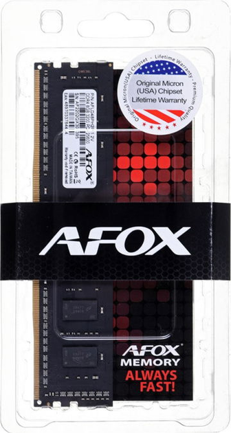 Pamięć RAM AFOX DDR4-2400 16384MB PC4-19200 (AFLD416EH2P) - obraz 2