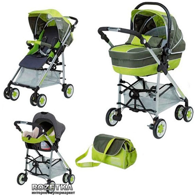 Универсальная коляска 3 в 1 FoppaPedretti Tuo Green (9700367400) – фото ...