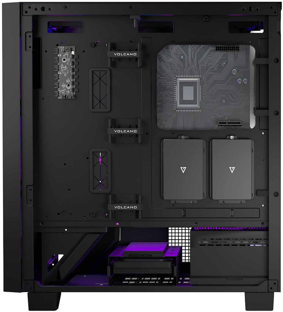 Корпус Modecom Volcano Perun Apex ARGB Midi Black (AT-PERUN-4F-ARGB-10-000000-0002) - зображення 7