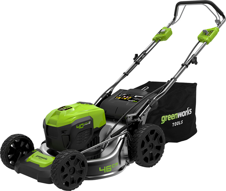 Газонокосарка акумуляторна Greenworks GD40LM46SP (2506807) - зображення 1