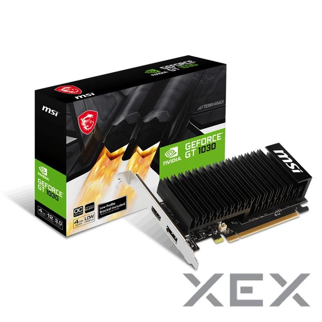 Видеокарта MSI GeForce GT 1030 4GHD4 LP OC - изображение 5