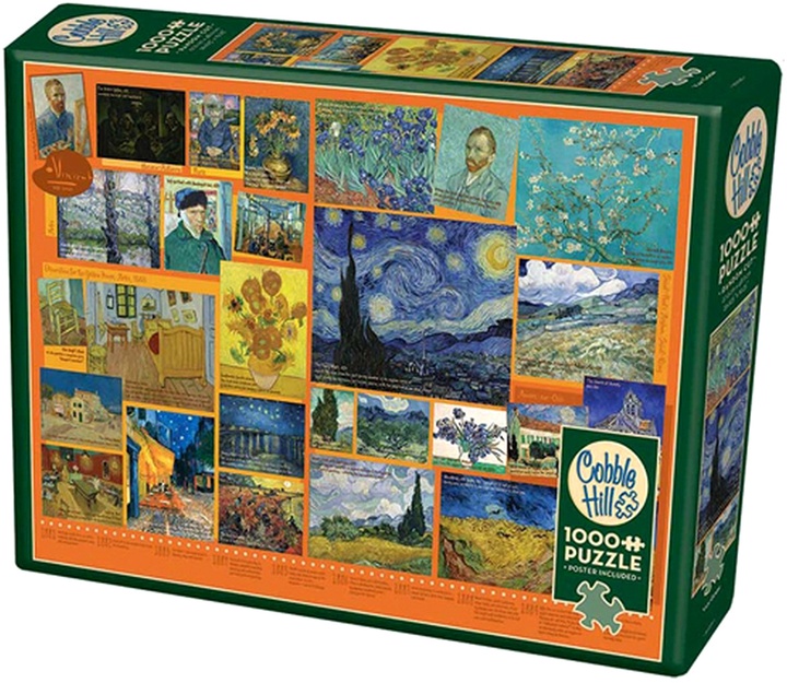 Puzzle Cobble Hill Vincent Van Gogh 68 x 48 cm 1000 elementów (0625012401012) - obraz 1