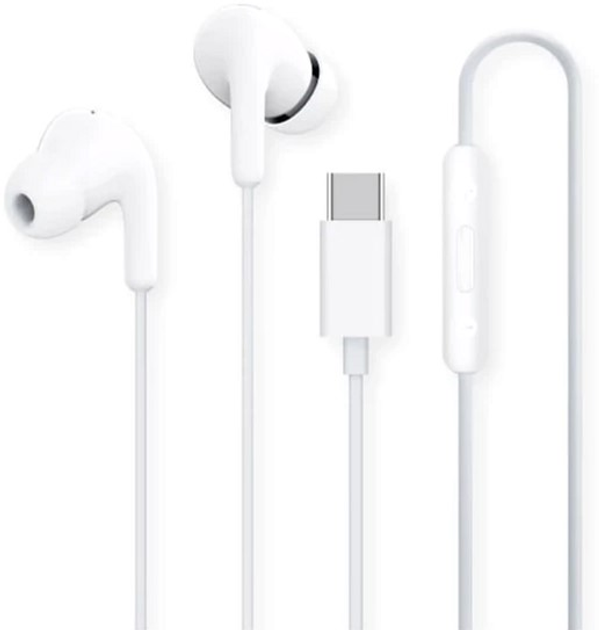 Акція на Навушники Xiaomi Type-C Earphones  White від Rozetka