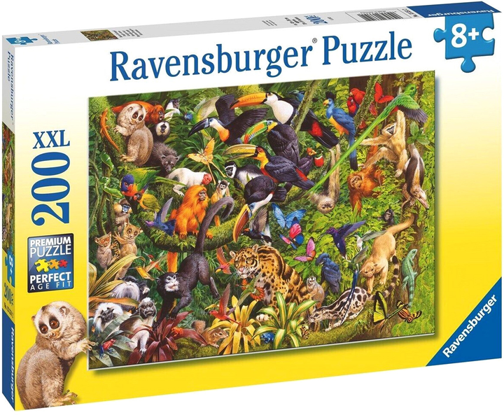 Пазл XXL Ravensburger Тропічний ліс 49 x 36 см 200 деталей (4005556133512) - зображення 1